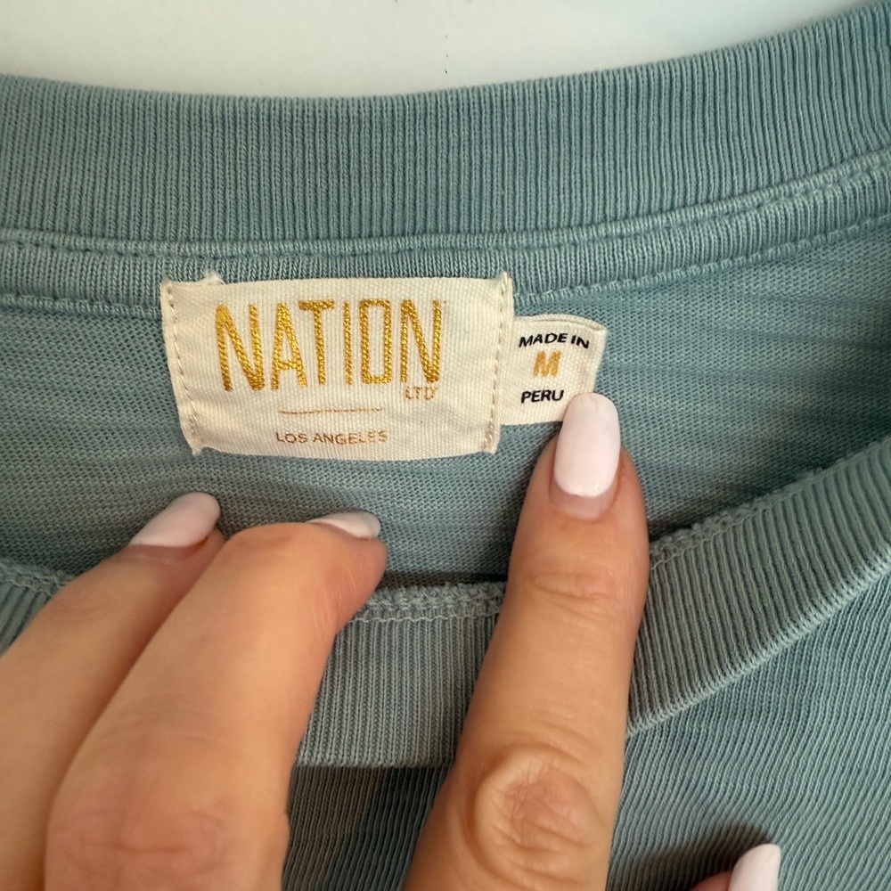 Nation LTD Xenia Ruffled Sleeve Top - Picture 5 of 7